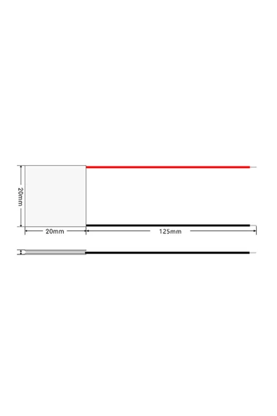 TEC1-04905 Peltier - Resim 7