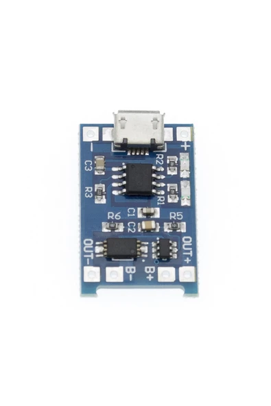 TP4056 Modül Micro Usb - Resim 4