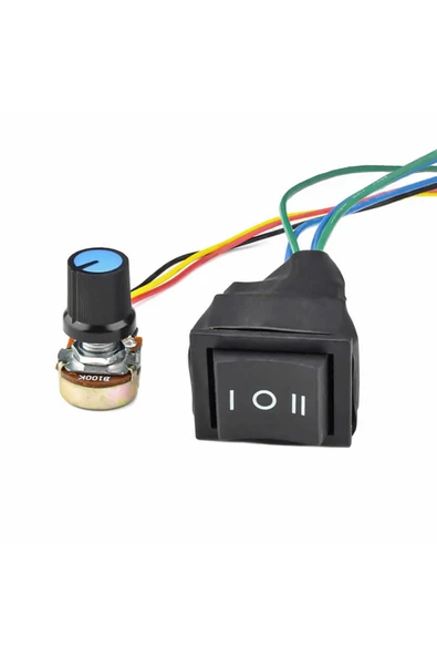 20A 60V DC Motor Sürücü Yön Anahtarlı - Resim 7