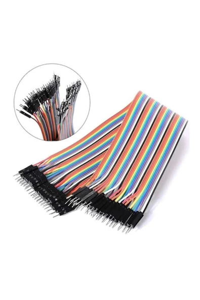 40 Pin Dupont Kablo 20cm - Resim 3
