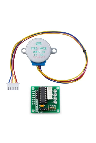 28BYJ-48 5V Step Motor - Resim 2