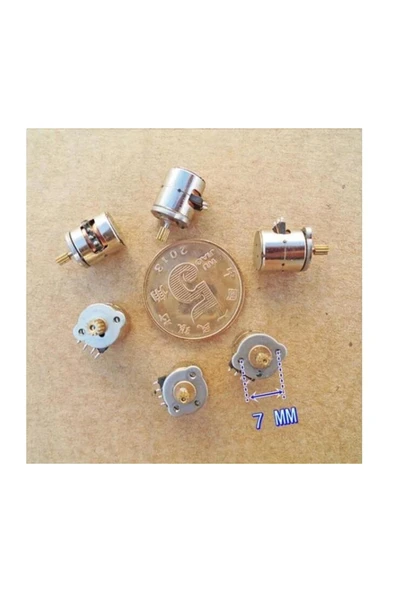 Micro Step Motor 8x9,2mm - Resim 8