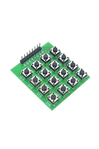 4x4 16 Buton Keyboard Modül - Resim 2