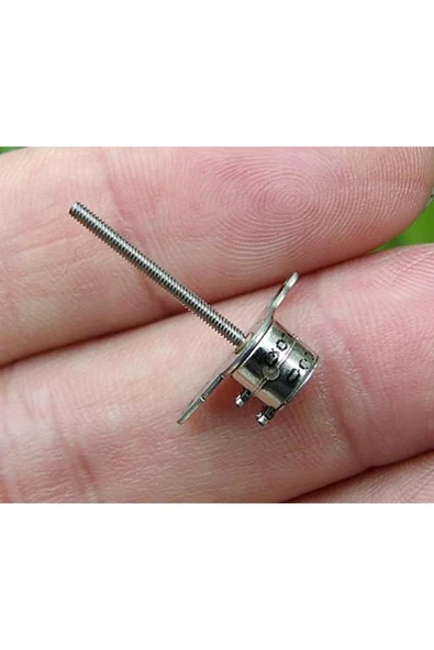 Microstep Motor Long Shaft - Resim 3