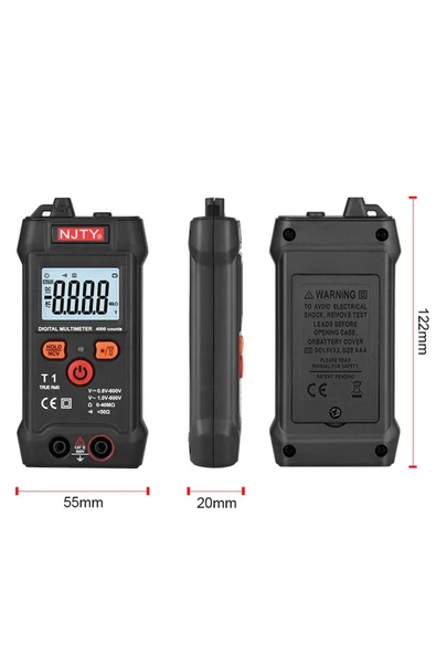 NJTY T1 Multimetre - Resim 7