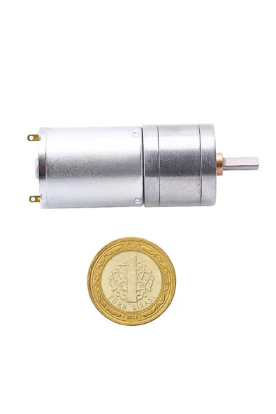 JGA25-370 60Rpm 12V - Resim 5