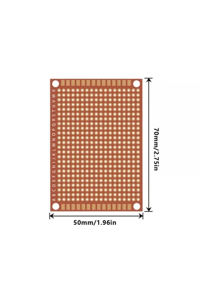 5x7cm Pertinaks Pcb - Resim 8