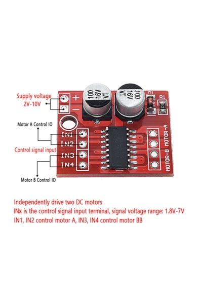 L298N Mini Modül - Resim 4