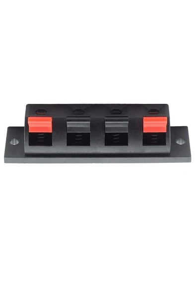 4 lü Hoparlör Terminal Soket - Resim 5
