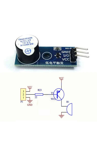 Pasif Buzzer Modül - Resim 7