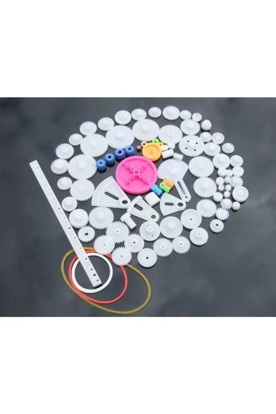 85 Parça Plastik Dişli Seti - Resim 2