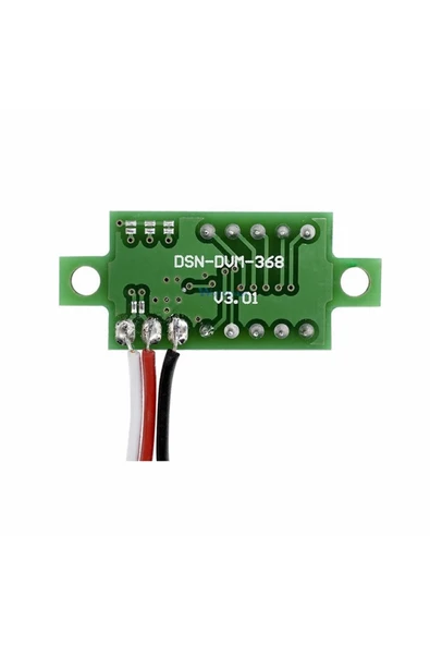 0.36 Kırmızı 0-30V Voltmetre - Resim 5