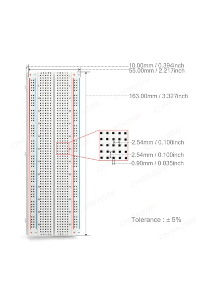 MB102 Breadboard - Resim 5