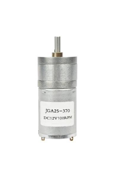 JGA25-370 100Rpm 12V ürün görseli 1