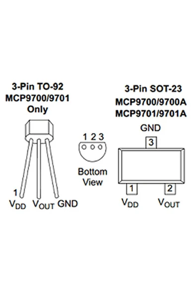 MCP9700-E/TO - Resim 7