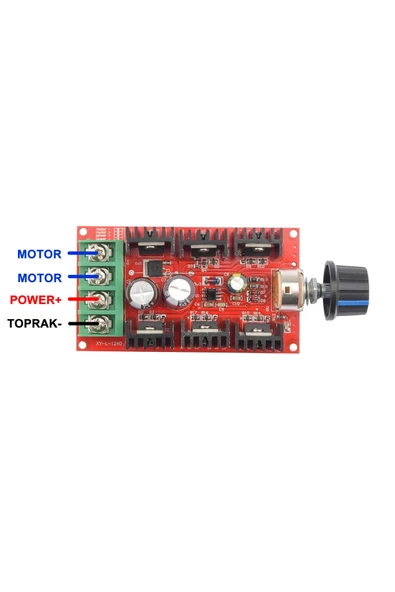 40A 50V DC Motor Sürücü Kutulu - Resim 3