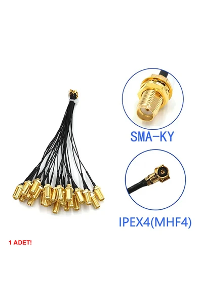 10cm Sma Dişi Ipex4 Rf Kablo - Resim 8