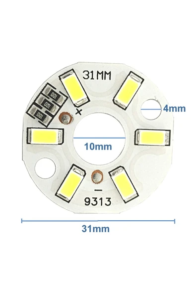 5730 5V 3W Beyaz Led Modül - Resim 4