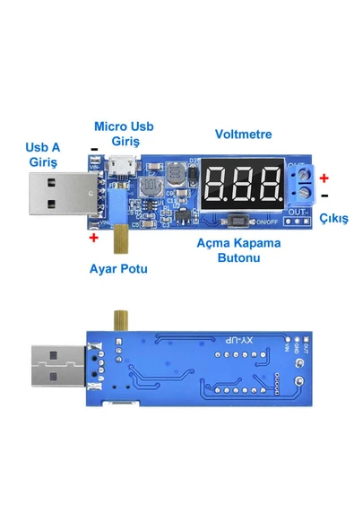 Usb Güç Kaynağı Modülü HW-132 - Resim 3