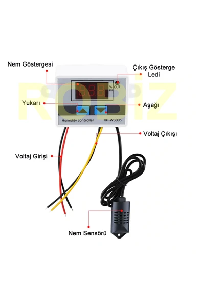 XH-W3005 DC 12V - Resim 3