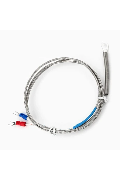 K Type Thermocouple 100cm Montaj Delikli - Resim 5