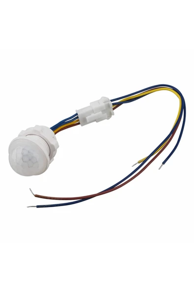 220V PIR Hareket Sensörü 25cm Kablolu - Resim 6