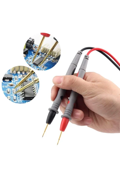 1000V 20A Multimetre Probu İğne Uç - Resim 2