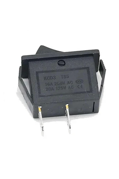 15A 250V İnce Anahtar KCD3-101 - Resim 3