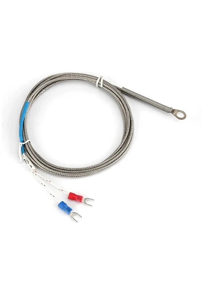K Type Thermocouple 100cm Montaj Delikli ürün görseli 1