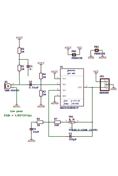 MAX4466 Mikrofon Modülü - Resim 7
