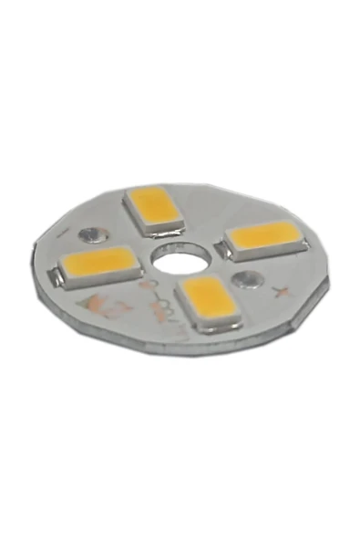 5730 6V 2W Beyaz 20mm 4 Ledli Modül - Resim 7