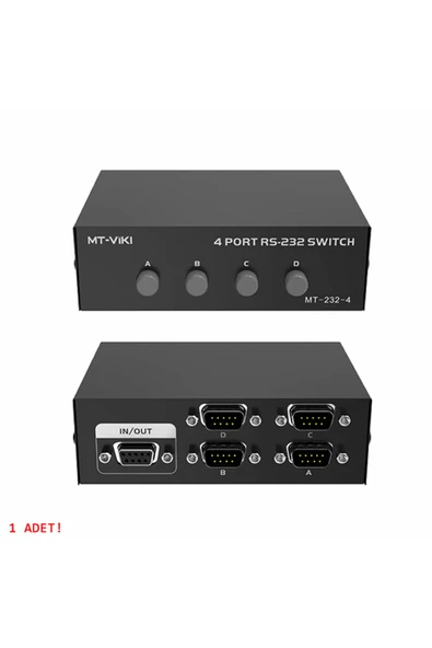 4 Port Rs232 Switch MT-232-4 - Resim 6