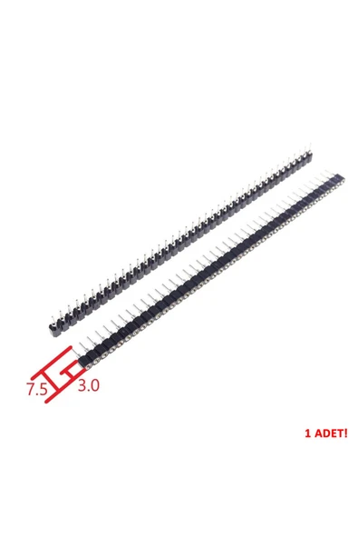 1x40 Pin Precision Dişi Header - Resim 6
