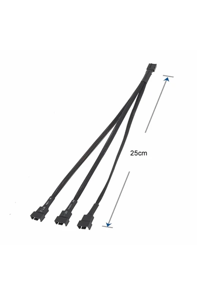 1 to 3 Fan Kablosu - Resim 4