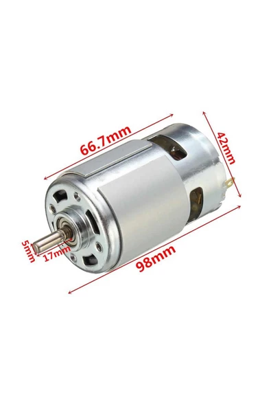 RS775 12V DC Motor 3000 Rpm ürün görseli 1
