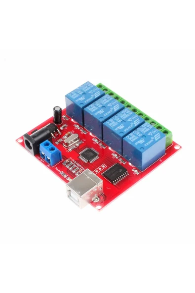 Usb Röle 5V 4 Kanal - Resim 3