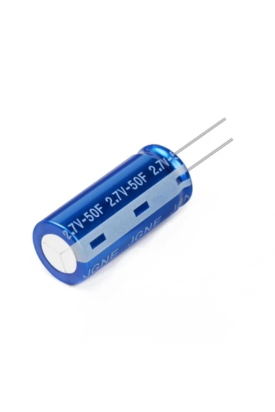 2.7V 50F Süper Kapasitör 18x41mm - Resim 2