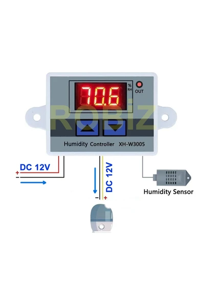 XH-W3005 DC 12V - Resim 2