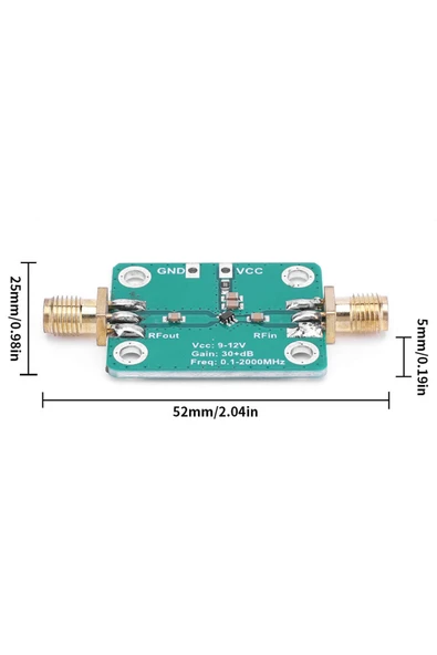 2000MHz 32dB RF Amplikatör XR-601 - Resim 5