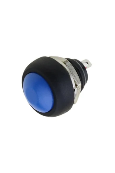 12mm PBS-33B Push Buton Mavi - Resim 7