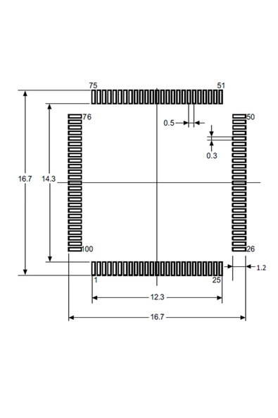 STM32F407VGT6 - Resim 8