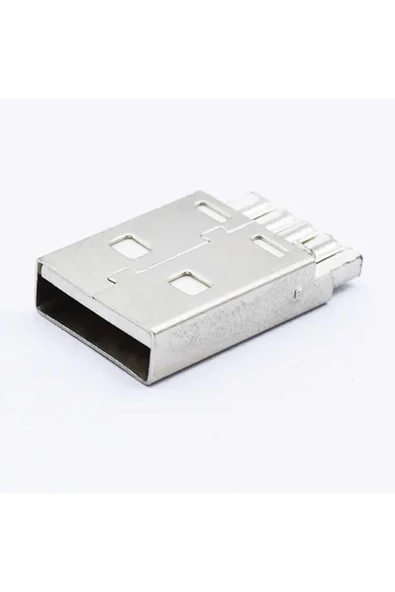 Usb Type A Erkek Soket Lehimlenebilir - Resim 3