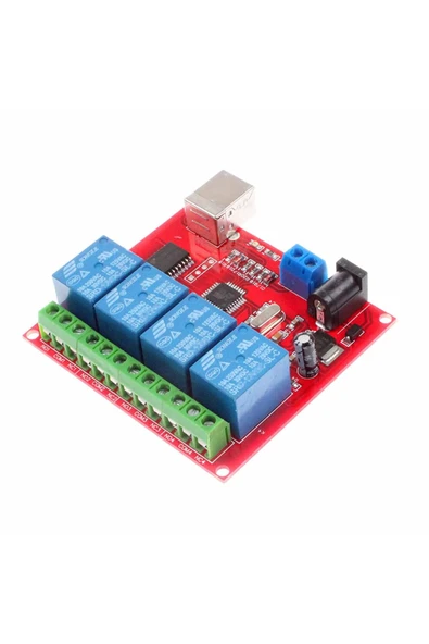 Usb Röle 5V 4 Kanal - Resim 2