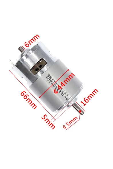 RS775 12V DC Motor 3000 Rpm - Resim 6