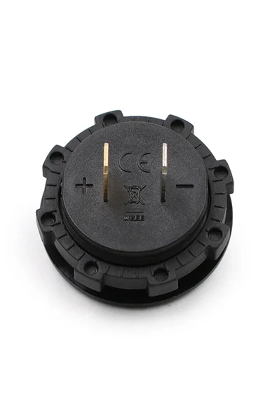 DC Voltmetre 48V Yuvarlak - Resim 8