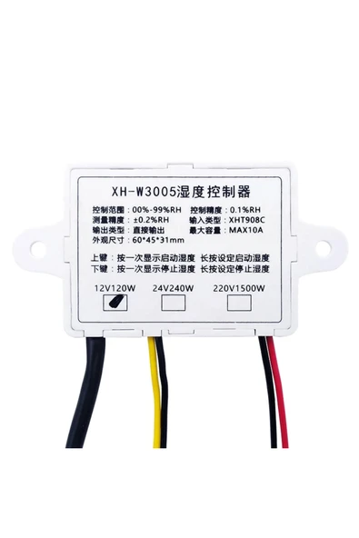 XH-W3005 DC 12V - Resim 6