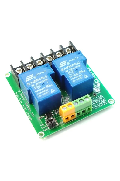 2 Kanal 5V 30A Röle Modül - Resim 8