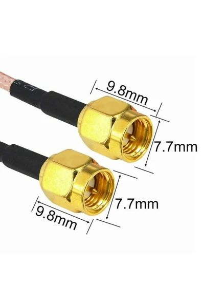 RG316 10cm Erkek Erkek - Resim 7