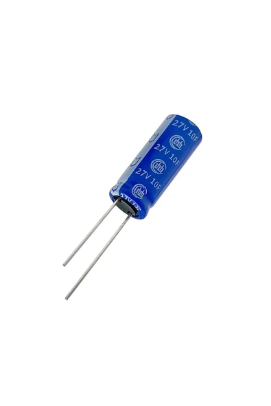 2.7V 10F Süper Kapasitör 10x25mm - Resim 4