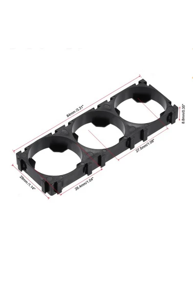 32650 Pil Tutucu 3x - Resim 3